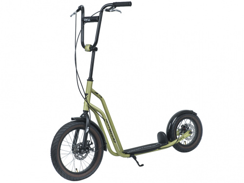 самокат внедорожный Novatrack Stamp №1 16" Disc City Line (max 120кг) 
