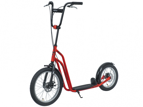 самокат внедорожный Novatrack Stamp №1 18" Disc City Line (max 120кг) 