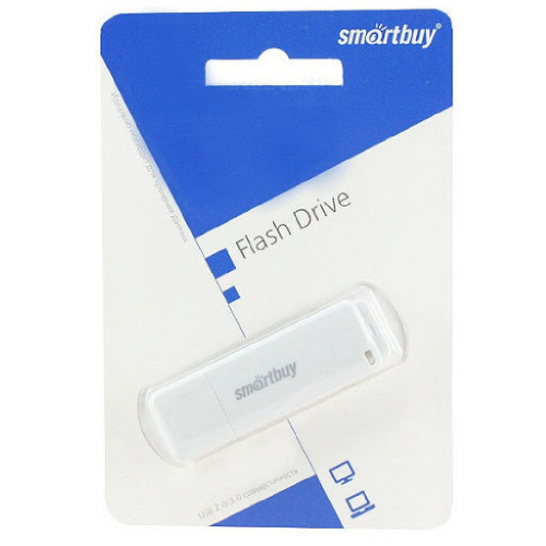 ф\к USB2.0 16GB Smart Buy LM05 белый