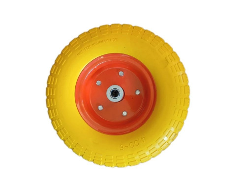 колесо для тачки садовой литое W14-400/6PU(20)