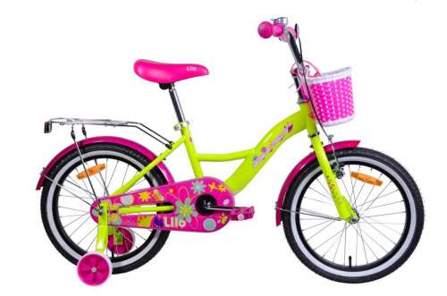 Велосипед Аист Lilo 18"+корзина (м)