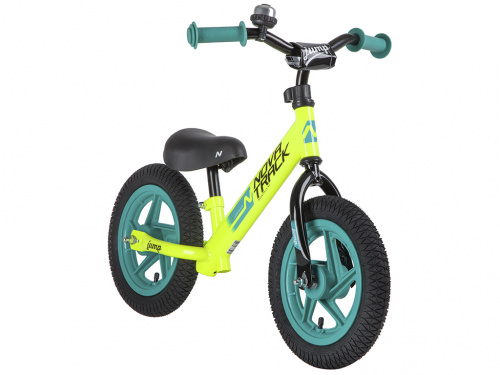 Беговел Novatrack Jump 12" пластиковый обод