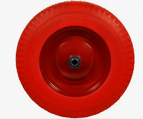 колесо для тачки садовой литое W16-400/8PU(16)