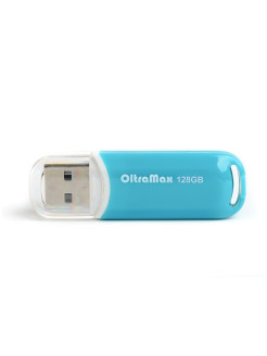 ф\к USB2.0 128GB OltraMax 230 стальной синий